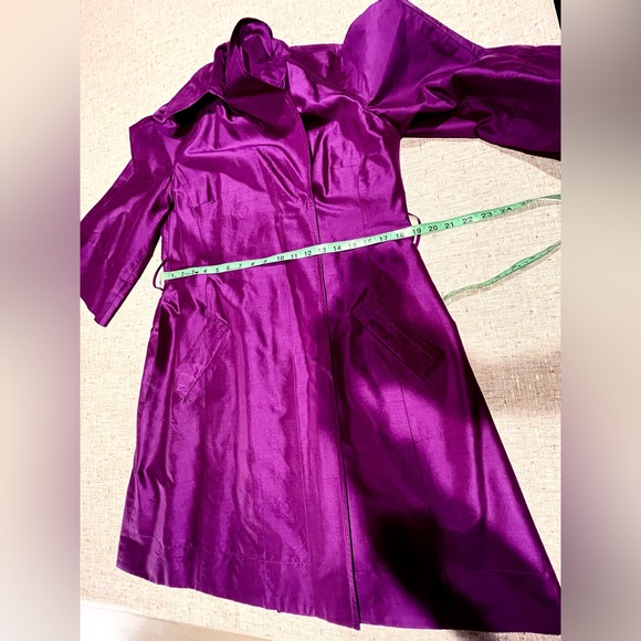 Trina Turk Magenta Pea Coat - Picture 9 of 17